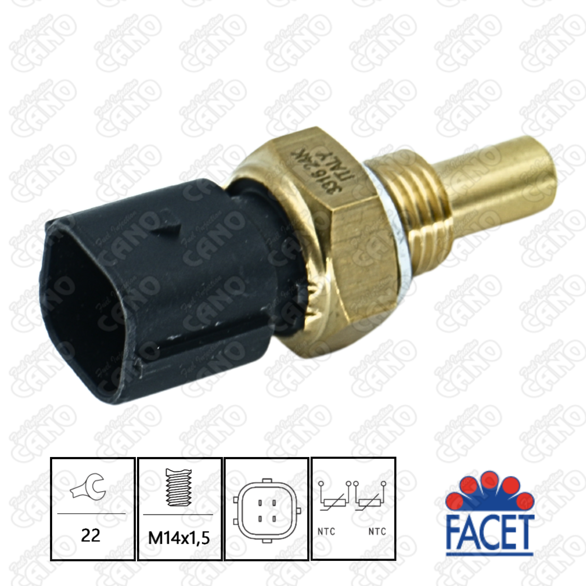 SENSOR DE TEMPERATURA MERCEDES BENZ, SSANGYONG | 0115425117