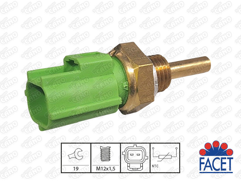 SENSOR DE TEMPERATURA TOYOTA, SUZUKI (FACET) - 7.3177 | OEM: 89422-20010