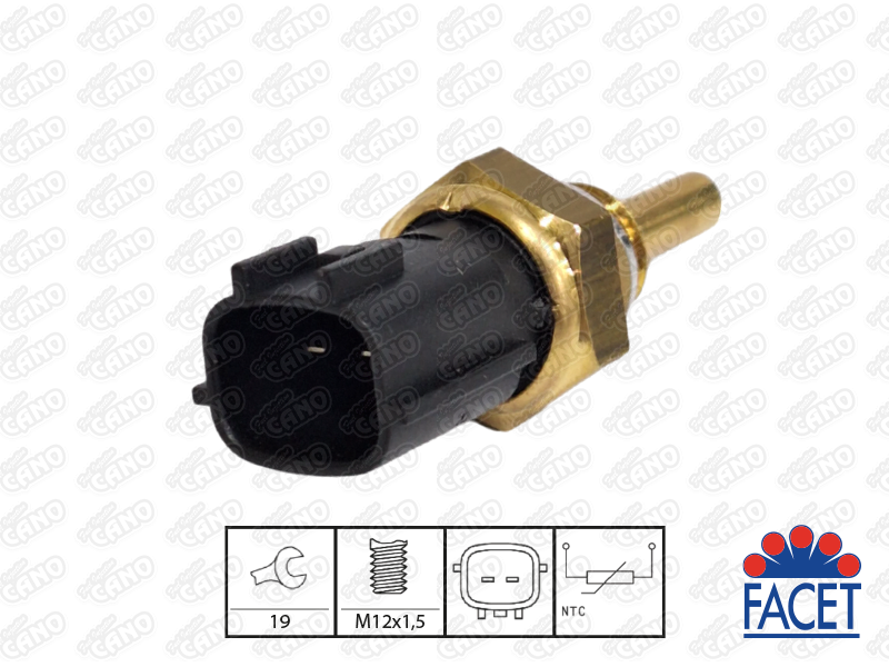 SENSOR DE TEMPERATURA NISSAN (FACET) - 7.3225 | OEM: 22630-44B00