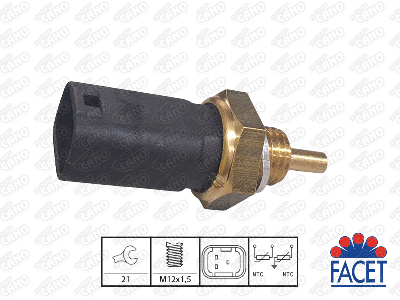 SENSOR DE TEMPERATURA RENAULT LOGAN, MEGANE (FACET) - 7.3252 | OEM: 7700101968