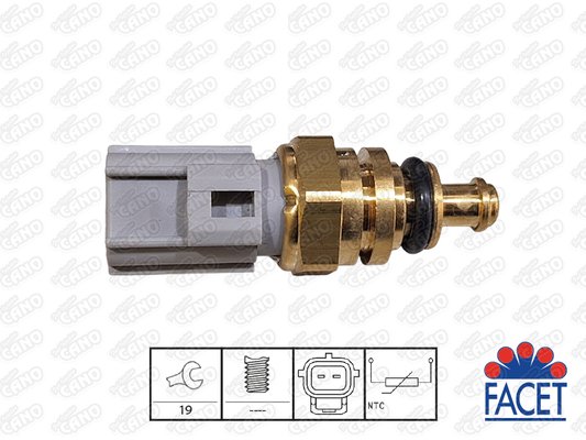 SENSOR DE TEMPERATURA FORD, MAZDA (FACET) - 7.3285 | OEM:7C11-12A648-AB