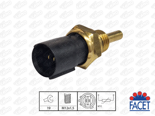 SENSOR DE TEMPERATURA HONDA CIVIC, ACCORD (FACET) - 7.3198 | 37870-PJ7-003