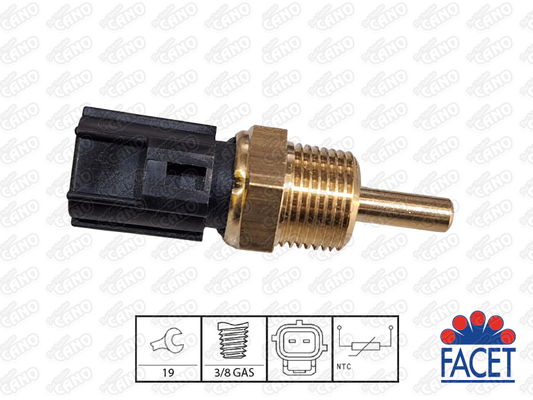 SENSOR DE TEMPERATURA MITSUBISHI (FACET) - 7.3230 | OEM: MD182467