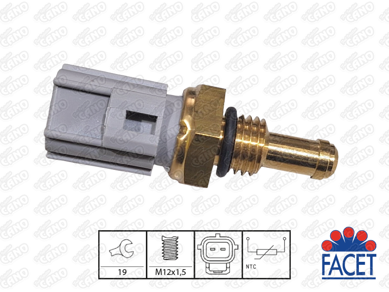 SENSOR DE TEMPERATURA FORD, MAZDA (FACET) - 7.3234 | OEM: L35G-18-840