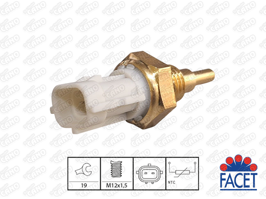SENSOR DE TEMPERATURA SUZUKI, SUBARU (FACET) - 7.3351 | OEM: 13650-73H00