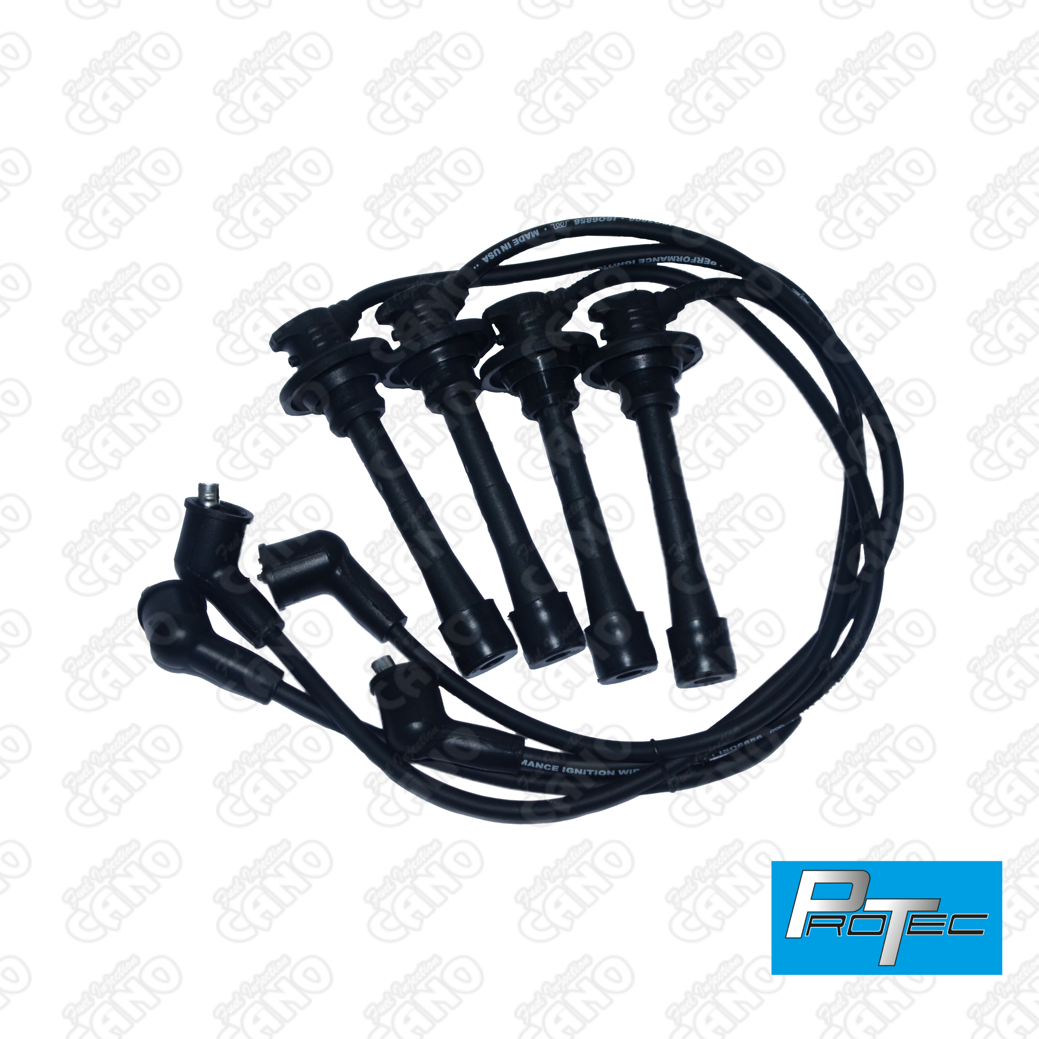 CABLES DE BUJIA TOYOTA COROLLA 4A - LISO | PROTEC